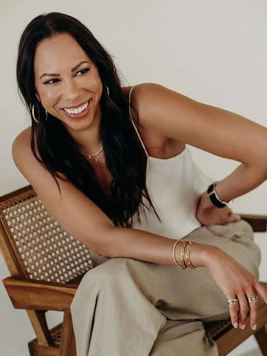 Jamaican jewelry designer Chari Cuthbert.