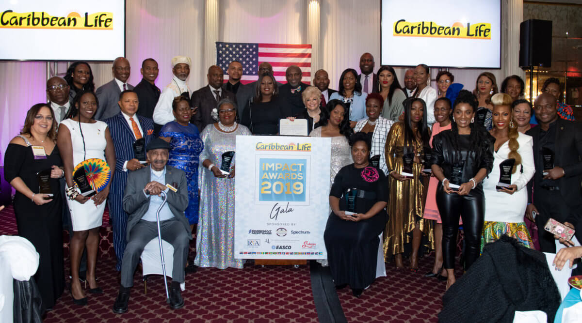 Recipients of Caribbean Life Impact Awards 2019.