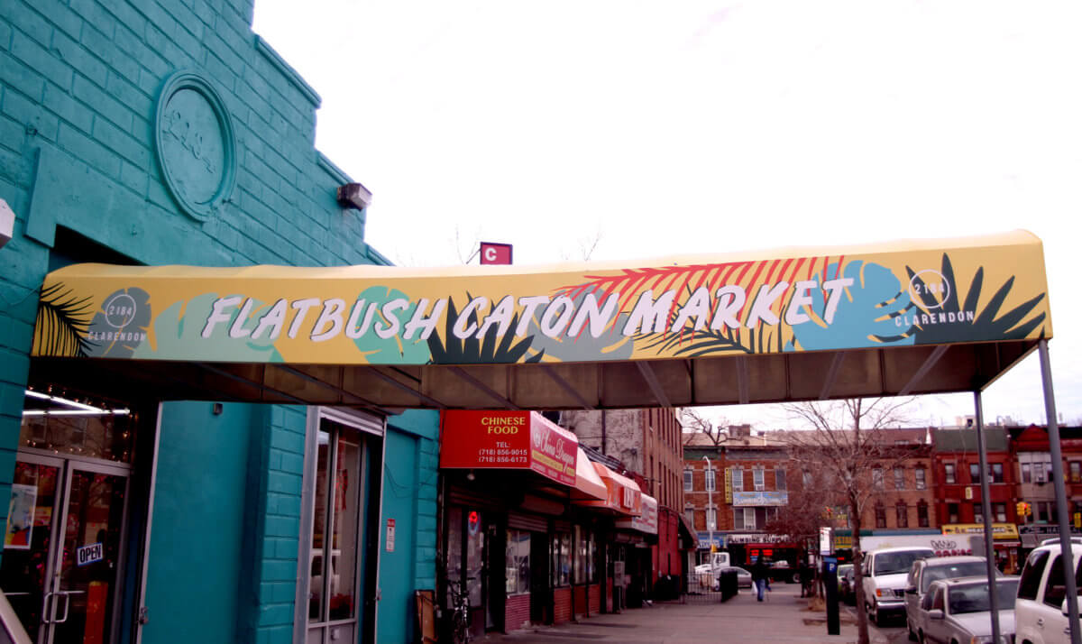 The Flatbush Caton Market in Brooklyn. Kate Nielsen