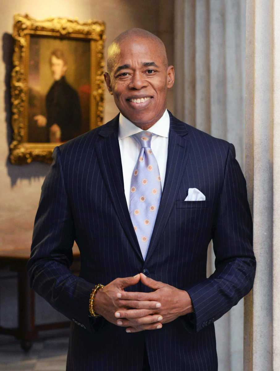 Brooklyn Borough President Eric L. Adams.  Office of Brooklyn Borough President