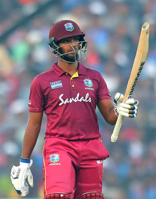 West Indies' Nicholas Pooran