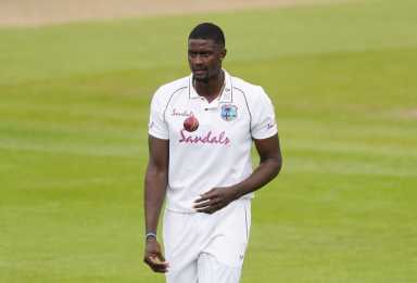 West Indies' Jason Holder in England.