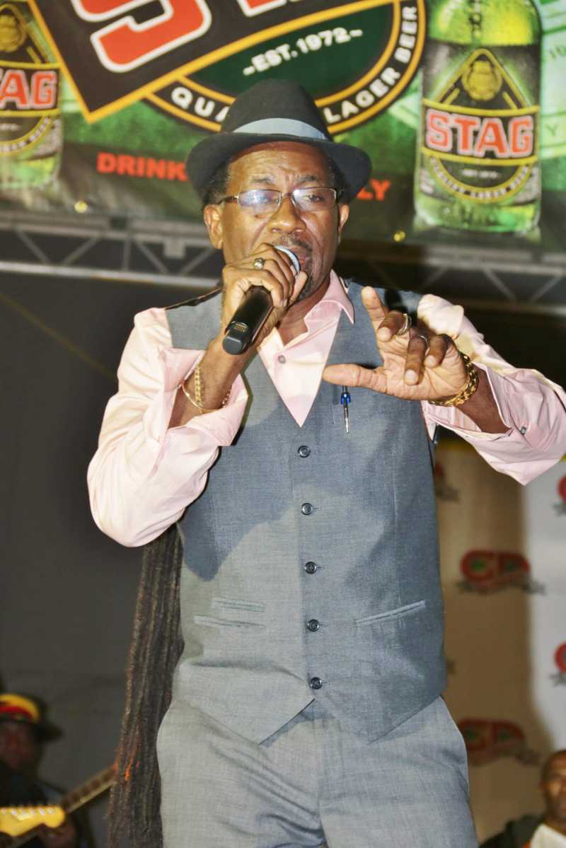 Grenadian calypsonian, Ajamu. Ritchie Francis/Ritchimage