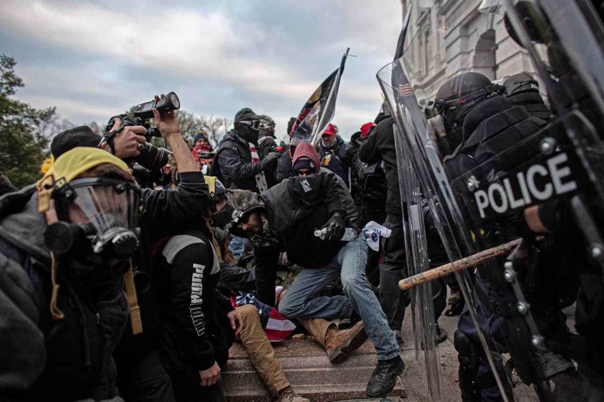 Trump supporters breach the U.S. Capitol