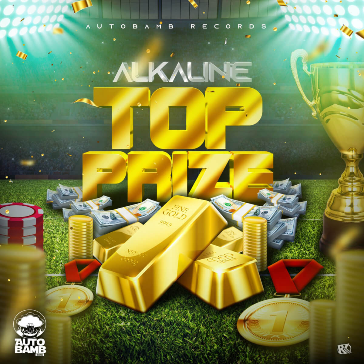 Alkaline’s album cover of ÔTop Prize.Õ