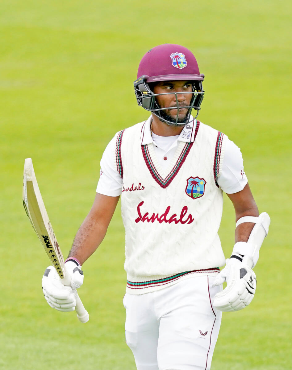 West Indies Captain Kraigg Brathwaite