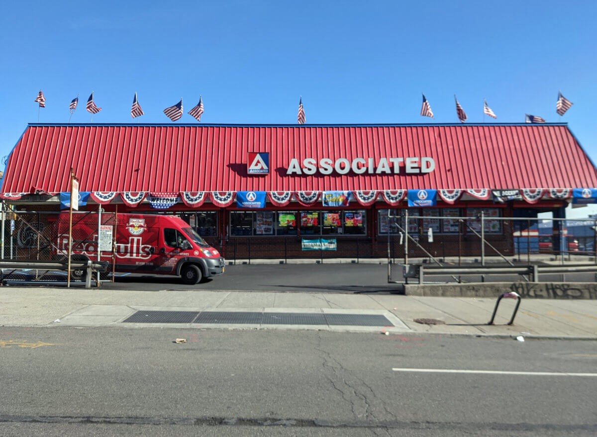 The Associated Supermarket at 975 Nostrand Ave. in Crown Heights, Brooklyn.
