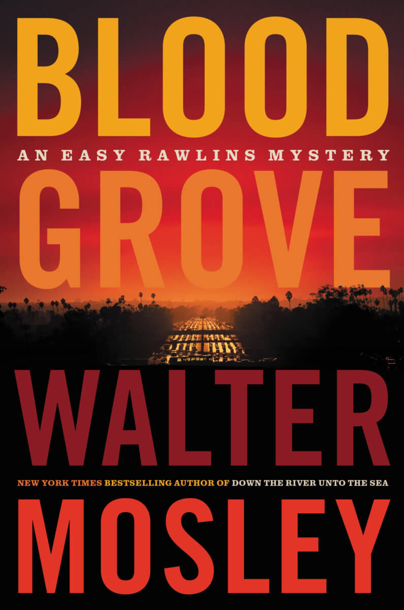 Book cover of “Blood Grove” by Walter Mosley.