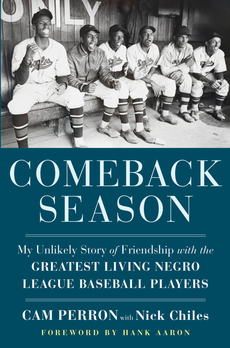 Book cover of”Comeback Season” by Cam Perron with Nick Chiles.
