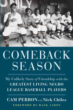 Book cover of”Comeback Season” by Cam Perron with Nick Chiles.