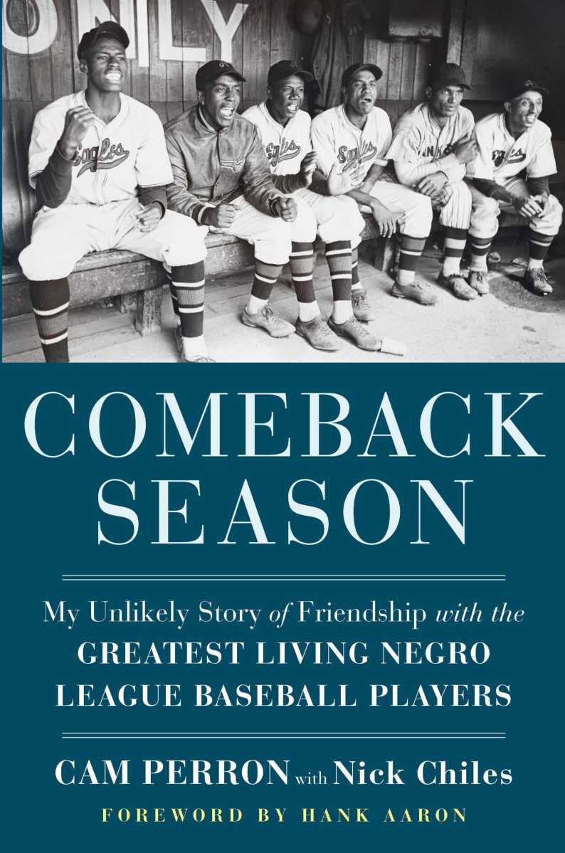 Book cover of”Comeback Season” by Cam Perron with Nick Chiles.