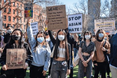 Asian feminists have had enough. Photo by Gabriele Holterman