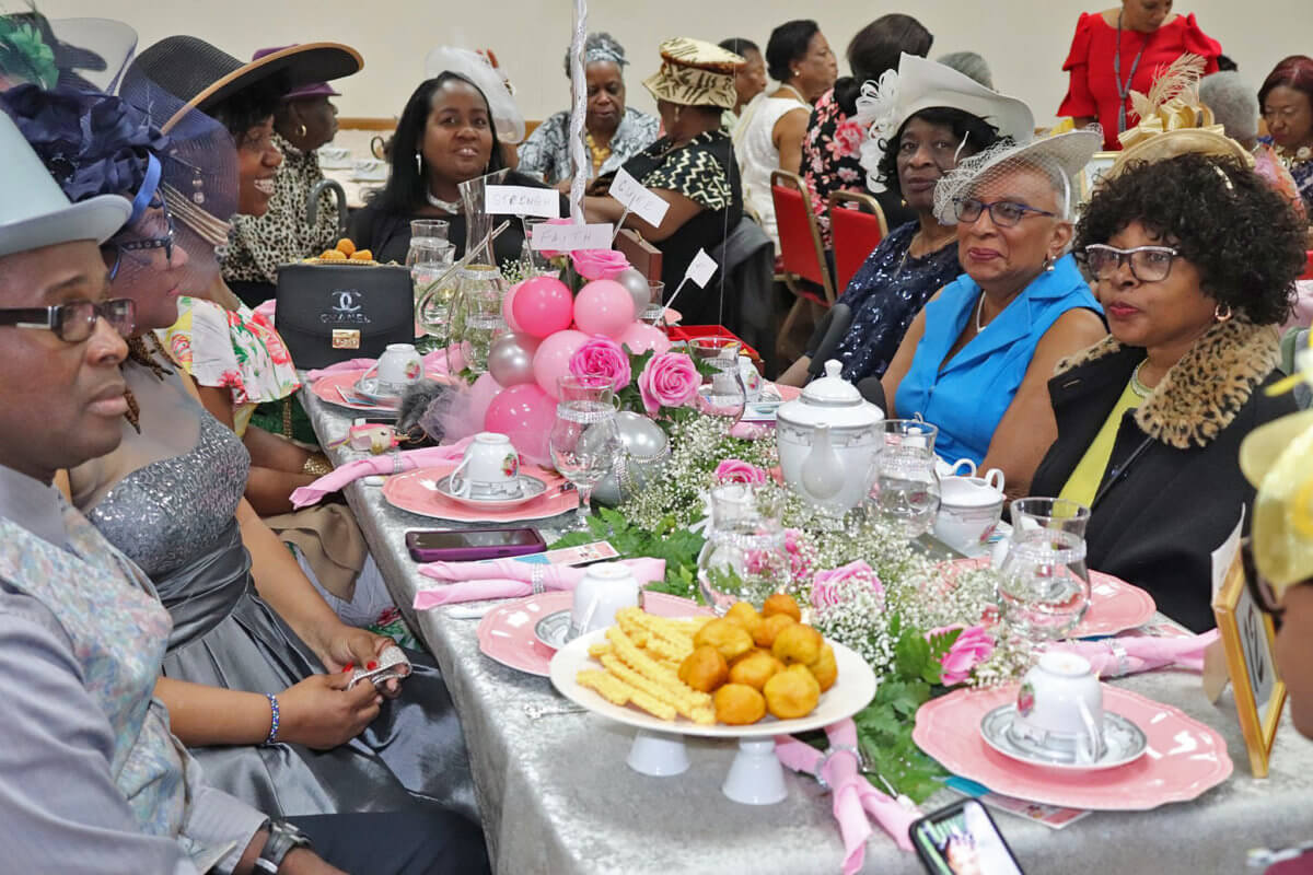 Attendees at the H.E.R.O.C.Tea Party in 2019.  H.E.R.O.C