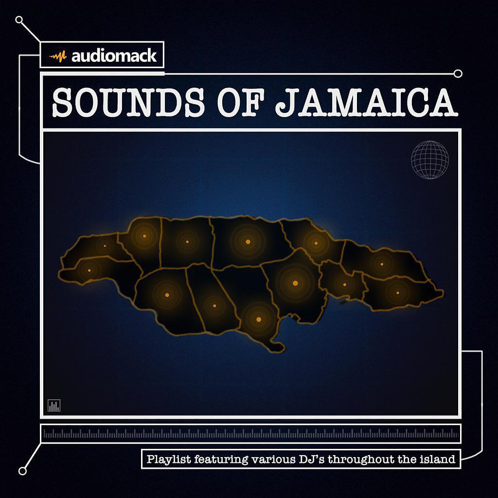 Audiomack’s artwork promoting “Sounds of Jamaica.”