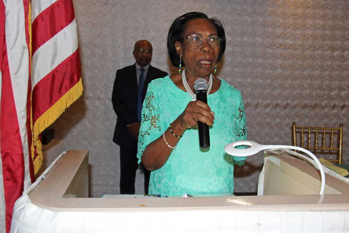 The late Vincentian broadcaster, Nina Maloney. Photo by Nelson A. King