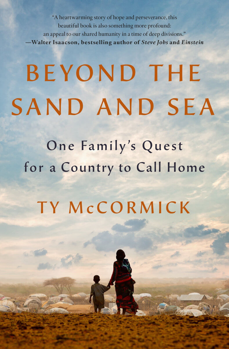 Book cover of “Beyond the Sand and Sea” by Ty McCormick.