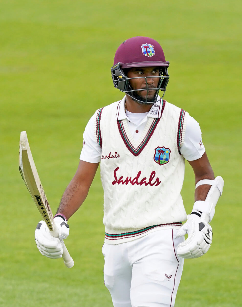 West Indies' Kraigg Brathwaite