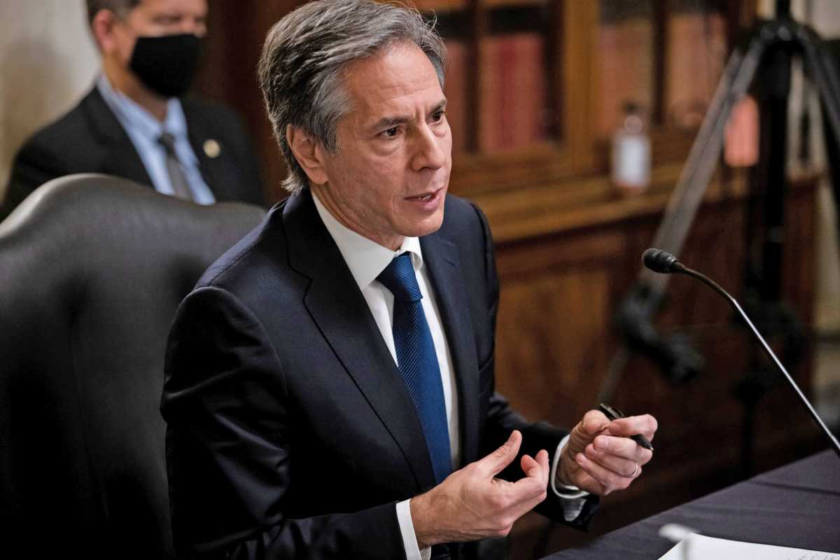 Senate panel holds confirmation hearing for secretary of state nominee