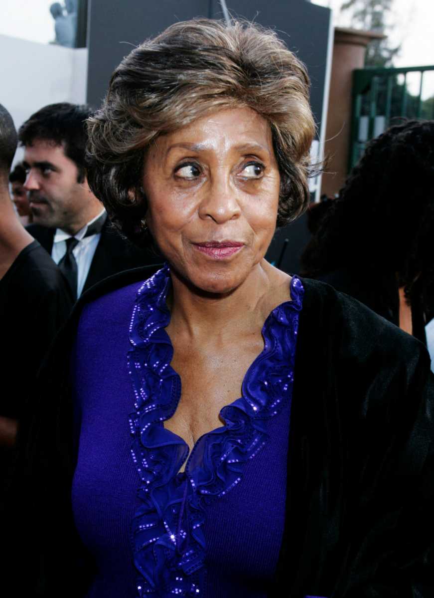 Actress Marla Gibbs poses at taping of NAACP Image Awards in Los Angeles