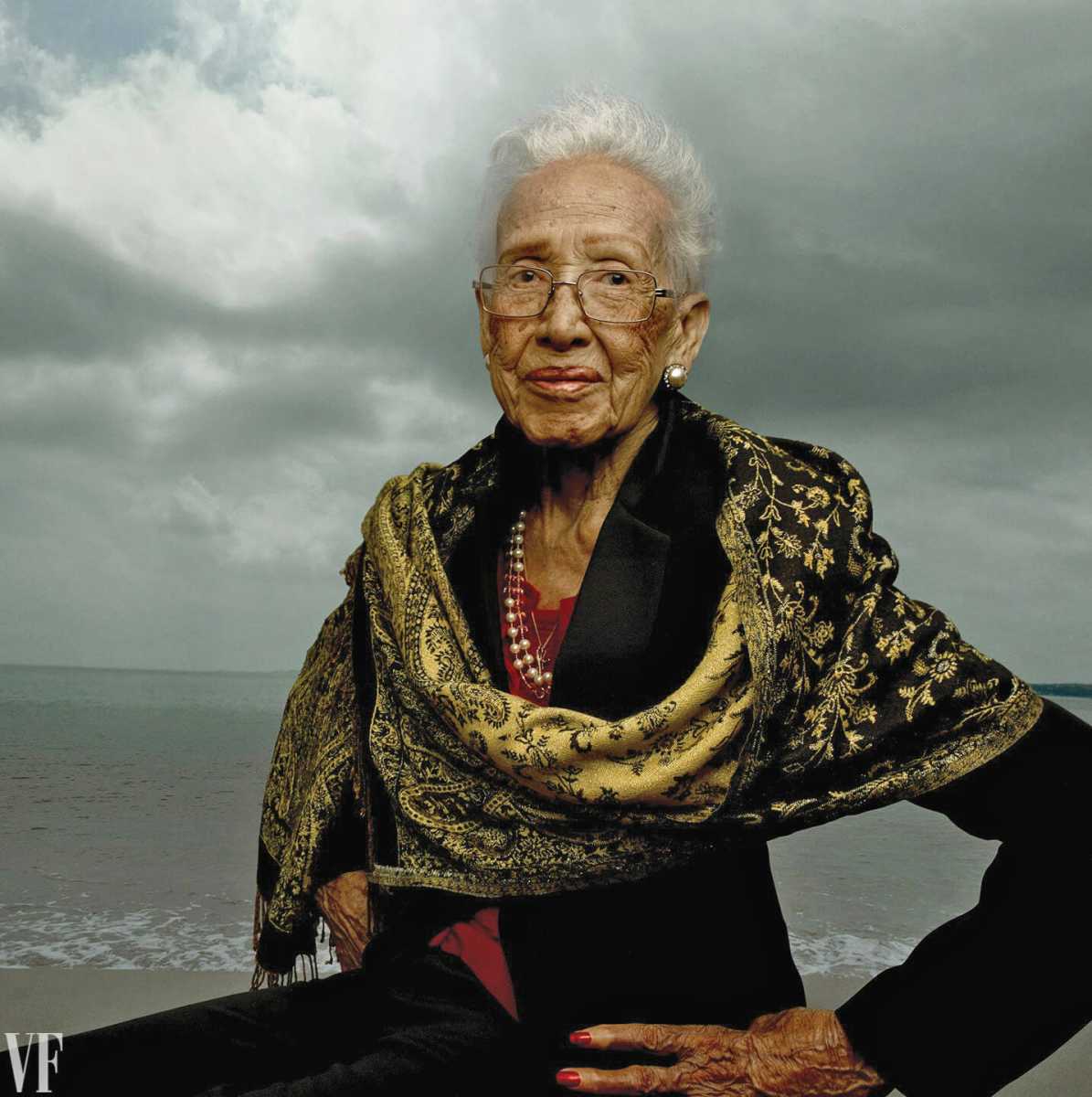 “My Remarkable Journey” author, Katherine Johnson. Annie Leibovitz