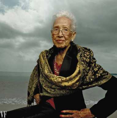 “My Remarkable Journey” author, Katherine Johnson. Annie Leibovitz