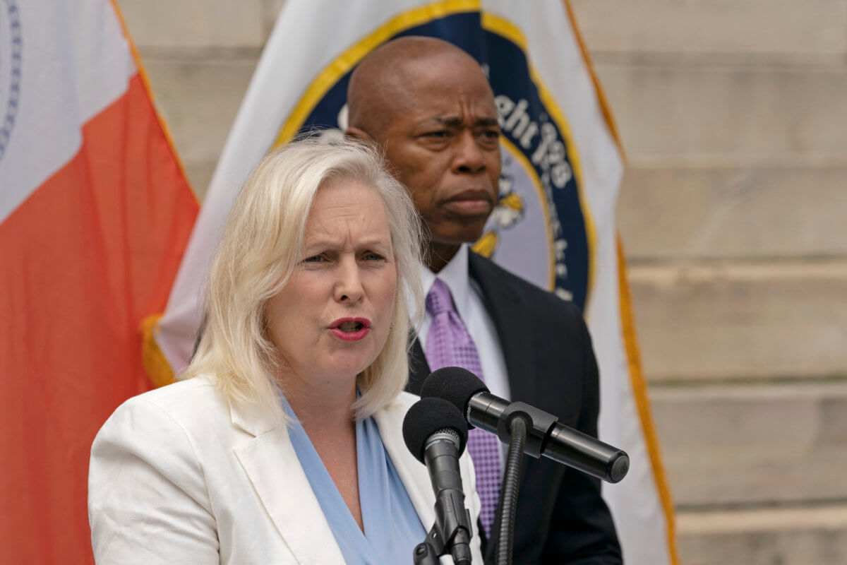 Kirsten Gillibrand,Eric Adams