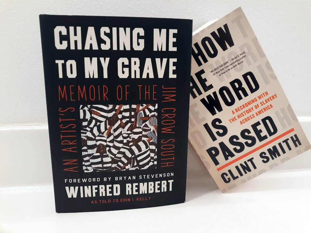 Adult books about Black American History.  Photo by Terri Schlichenmeyer