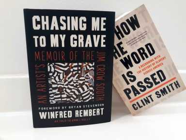 Adult books about Black American History.  Photo by Terri Schlichenmeyer