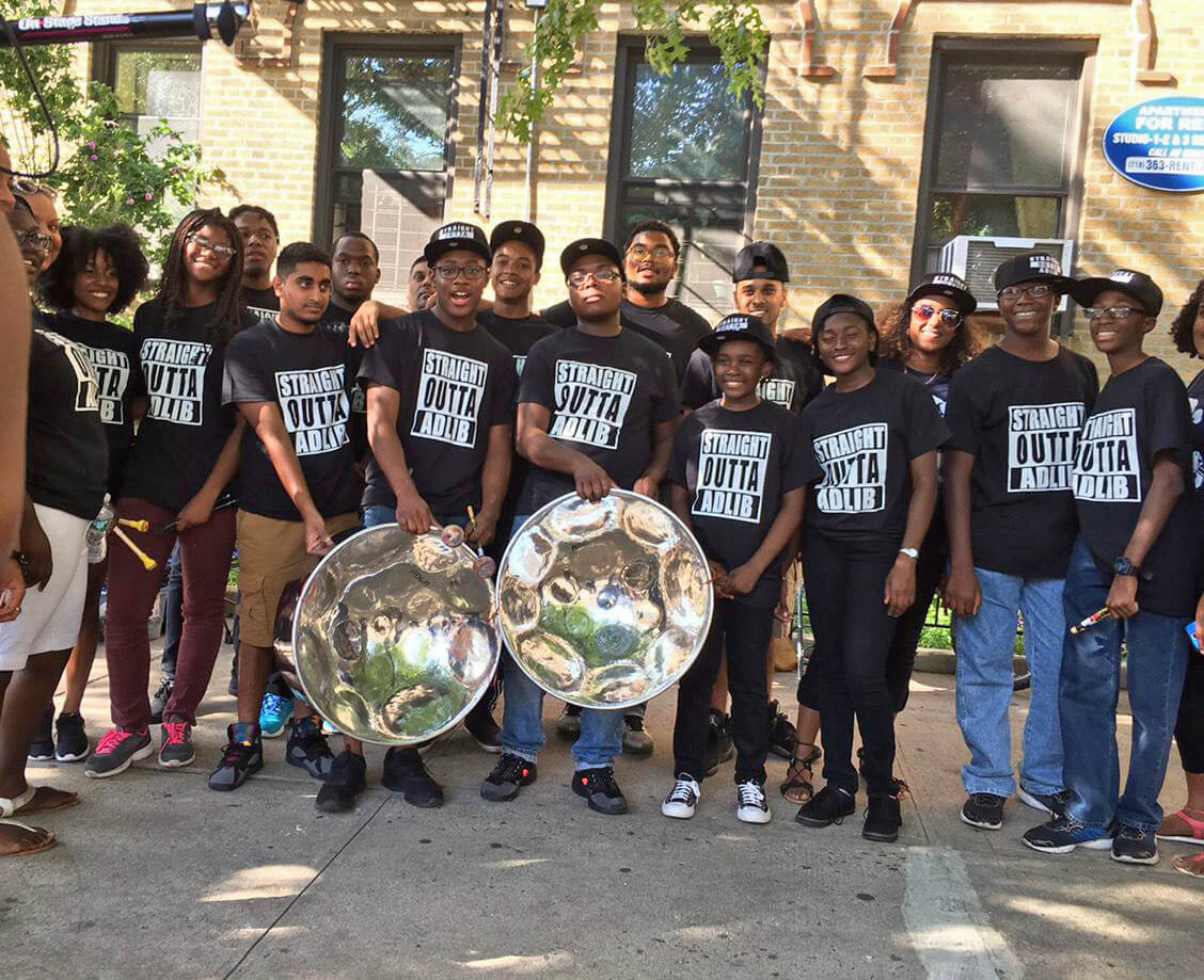 CLACC-C 2017 Youth Pan featuring Adlib Steel Orchestra.  Leah Clark-Brisard