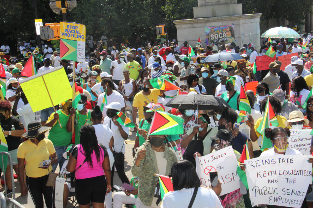 guyanese-protest-racism-homeland–2021-08-20-nk-cl01