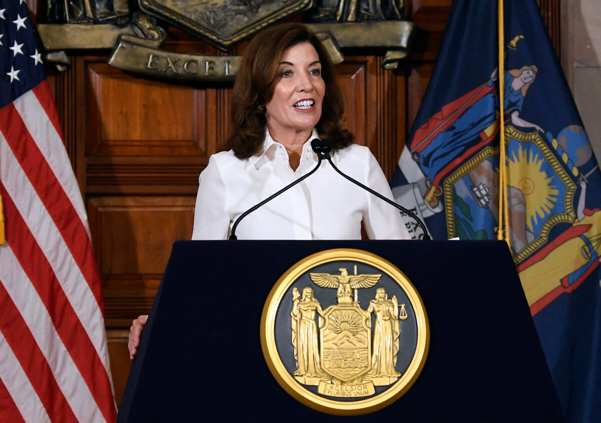 New York Gov. Kathy Hochul