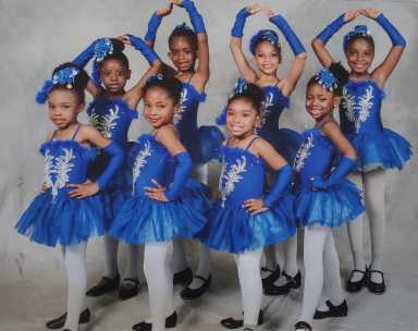 Members of the Impressions Dance Theatre.  Impressions Dance Theatre