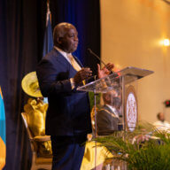 Chairman of CARICOM and Prime Minister of The Bahamas, Phillip Davis.