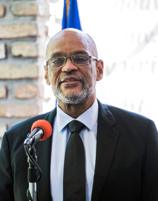 Haiti's Prime Minister Ariel Henry.