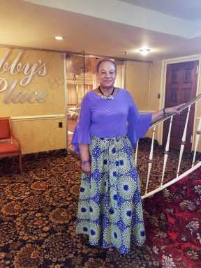 Jamaican Pauline Thomas.  Heidi Thomas