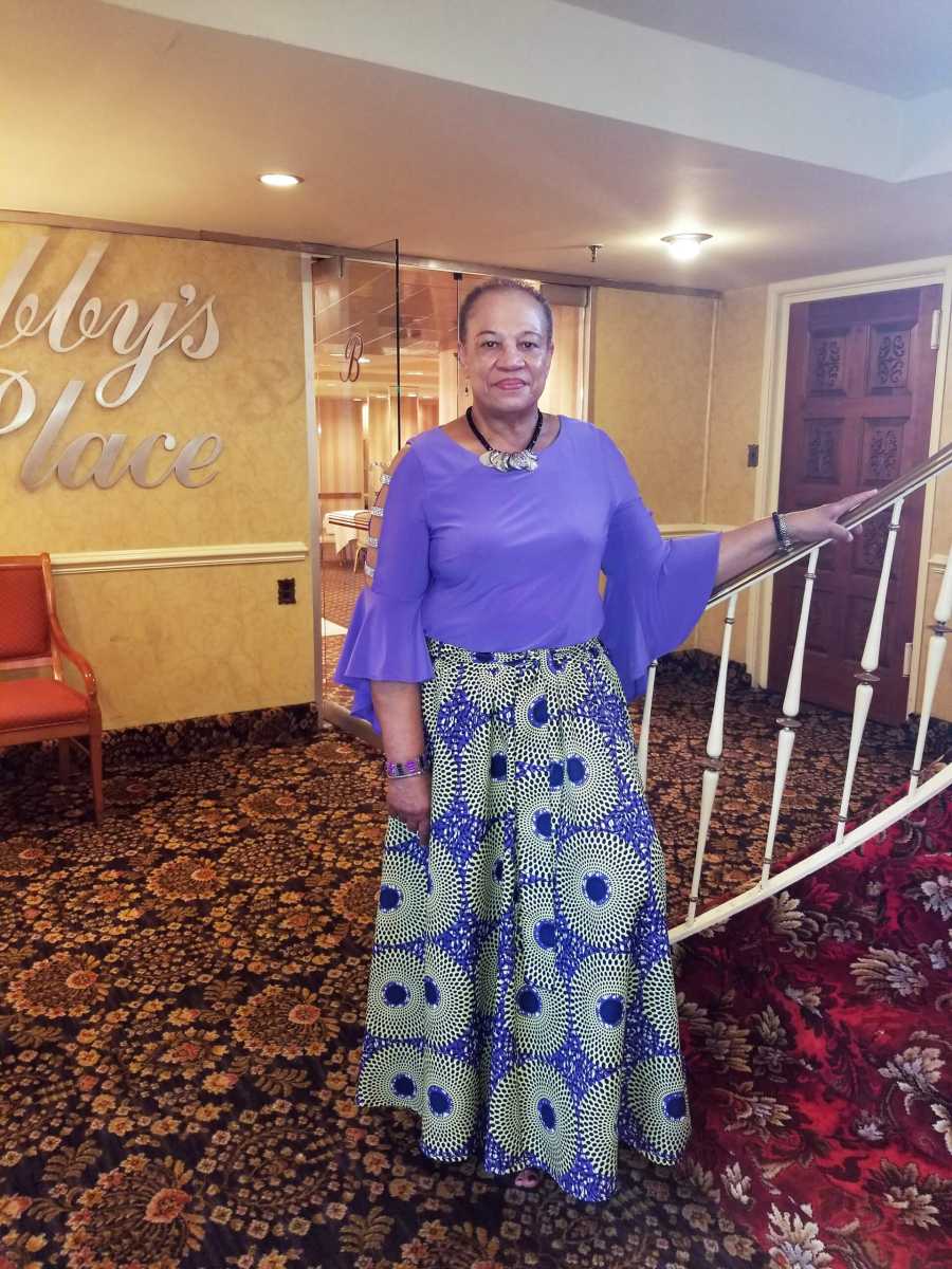 Jamaican Pauline Thomas.  Heidi Thomas