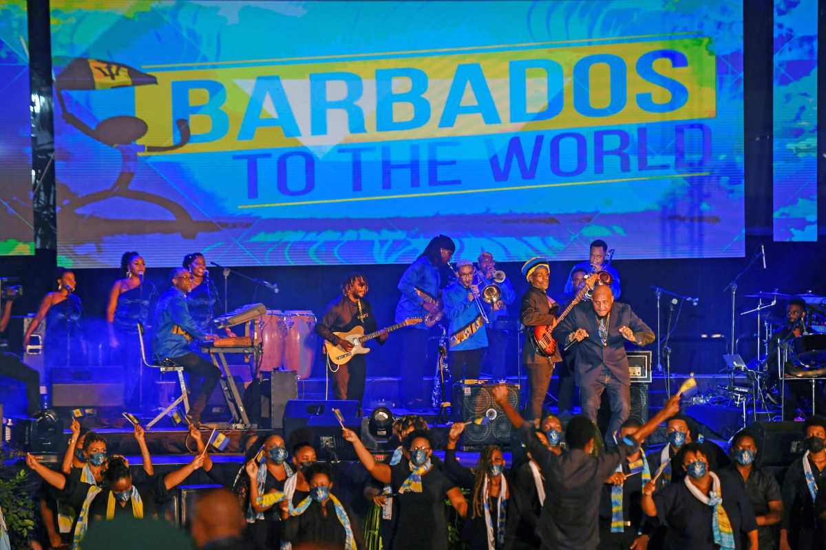 Celebrations take place as Barbados becomes a republic, in Bridgetown