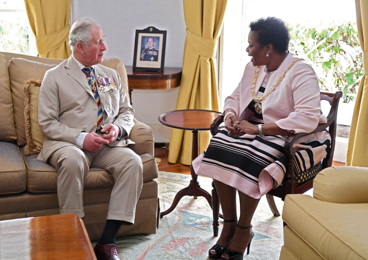 FILE PHOTO: Britain’s Prince Charles and Camilla, Duchess of Cornwall Caribbean tour
