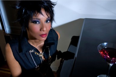 Jamaican designer, Raxann Chin. Berette Macaulay