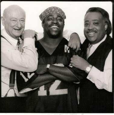 Mayor Ed Koch, Peter Noel and Rev. Al Sharpton