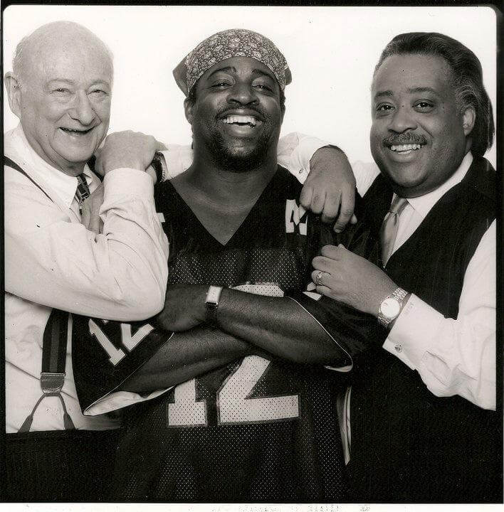 Mayor Ed Koch, Peter Noel and Rev. Al Sharpton