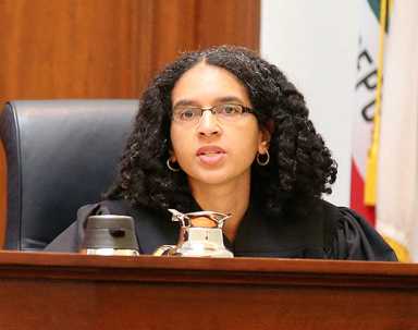 FILE PHOTO: California Supreme Court Justice Leondra Kruger is seen in an undated photo