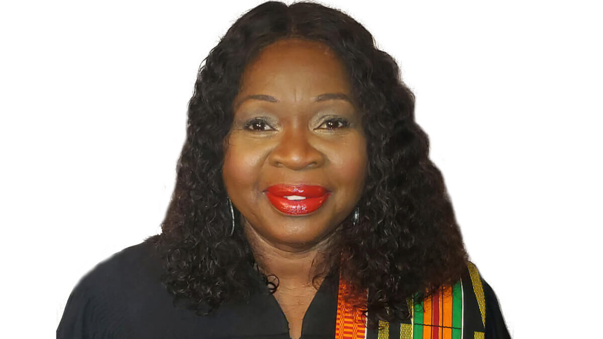 Barbadian-born Justice Sylvia O. Hinds-Radix. Jovia Radix, Esq.