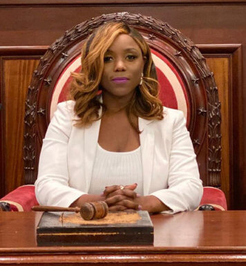 City Council Member Farah Louis at City Hall.