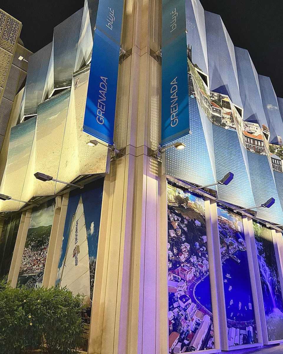 Grenada represented at Expo 2020 Dubai. ENA