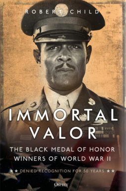 Book cover of “Immortal Valor” by Robert Child.