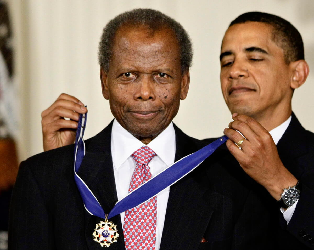 Barack Obama,Sidney Poitier