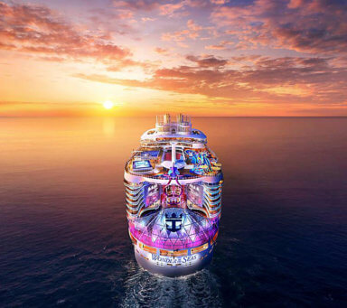 A rendering of Wonder of the Seas cruise ship. www.royalcaribbean.com