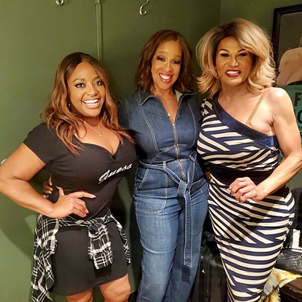 Sherri Shepherd, Gayle King, and Flame Monroe.  Jawn Murray