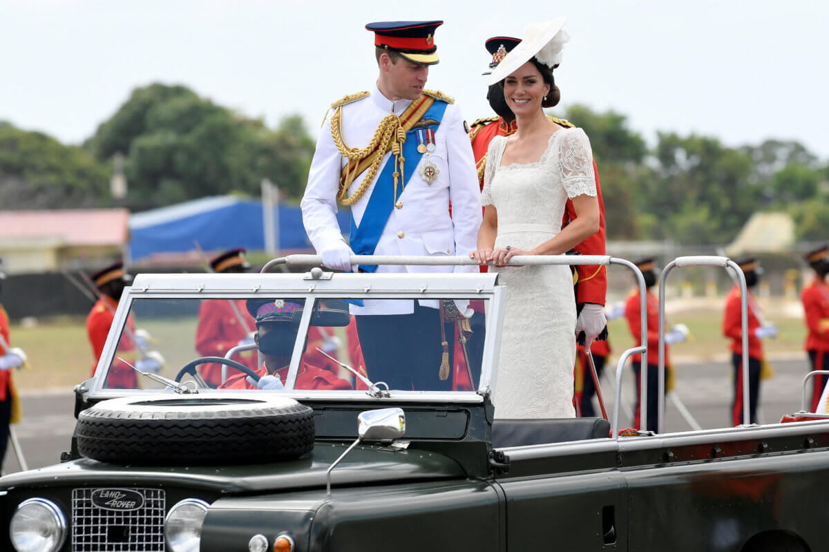 Britain’s Prince William and Catherine, Duchess of Cambridge, visit Jamaica
